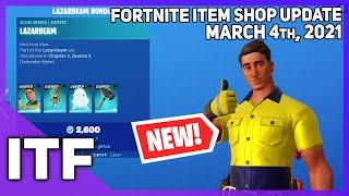 Fortnite Item Shop *NEW* LAZARBEAM BUNDLE March 4th 2021 Fortnite Battle Royale