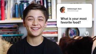 Asher Angel Answers Fan Questions