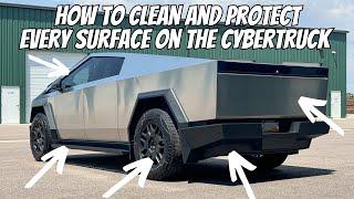 Here’s How I Clean & Protect Every Surface On The Tesla Cybertruck