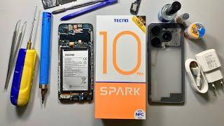 Tecno Spark 10 PRO the next level  Teardown & dissasemble