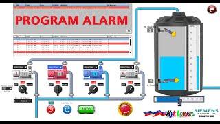 TIA Portal HMI MESSAGESALARMS using Program Alarm Instruction WinCC ComfortAdvanced w S7-1500