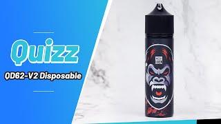 Quizz QD62-V2 Rechargeable Disposable Kit 8000 Puffs  Vapesourcing
