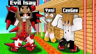 SECURITY HOUSE vs EVIL Isay in Minecraft