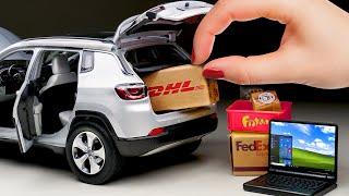 Unboxing of Most Realistic Jeep Compass 118 Scale Diecast Model Car