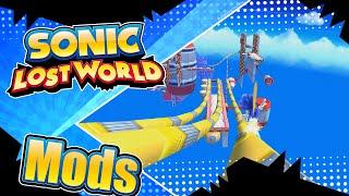 attempting to play this busted ass sonic lost world mod lol