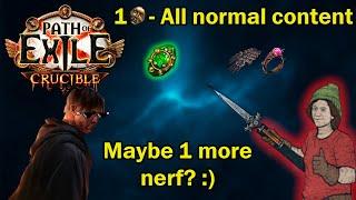 3.21 It Only Takes 1 Divine To Farm Everything  Path of Exile Crucible