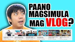 How to start Vlogging for beginners? Paano mag simula mag VLOG?