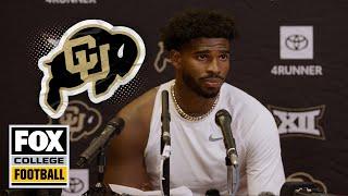 Postgame Interview Shedeur Sanders on how Colorado can bounce back after Week 2 loss to Nebraska