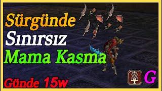 Minimum İtemlerle Sürgün Mağarasına Girdik I Hem Level Hem Para Kasmak I Metin2 TR Sıfırdan Ruby #18