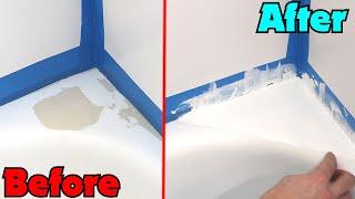 How to Repair and Paint Your Bathtub with Rust-Oleum Tub & Tile Refinishing Kit