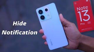 Redmi Note 13 Pro All Notification Settings  How to Hide Notification Content Redmi Note 13 Pro 5g