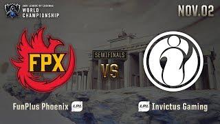 IG vs FPX  Semifinals Day 1 HL 11.02  2019 Worlds Championship