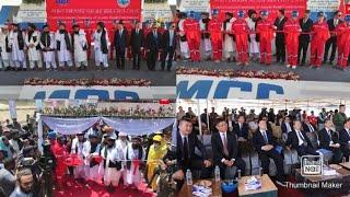 افتتاح پروژه بزرگ  ملی و مهم  توسط ملا عبدالغنی برادر معاون و چنایی ها در افغانستان معادن مس عینک