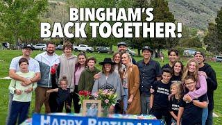  BINGHAM FAMILY REUNITED AFTER ONE YEAR APART FIRST TIME WITH MY WHOLE FAMILY AFTER MONTHS AWAY 