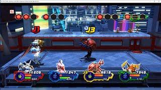 Digimon All-Star Rumble PS3 - Online Gameplay 4 players with Parsec