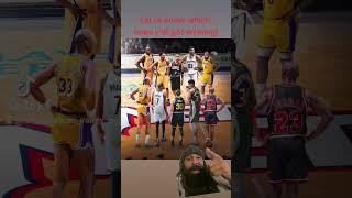 Who is going to #win  #what 5 #are #you #going #with  #shaq #michaeljordan #lebronjames #kobe