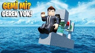 ️ Uçmak Varken Gemiye Gerek Var Mı? ️  Build A Boat For Treasure  Roblox Türkçe