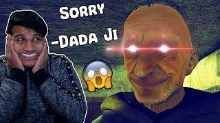 DARAWANE DADA JI KE GHAR SE BHAG GAYA  GRANDPA HORROR GAME 