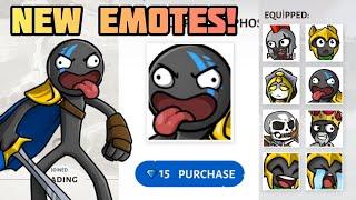 Stick War 3 Saga New Update New General Emotes General Xiphos Kytchu Atreyos And Thera Emotes