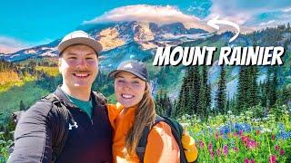 How to Spend ONE Day in Mount Rainier National Park  Best Hike  Skyline Trail Rainier  Paradise