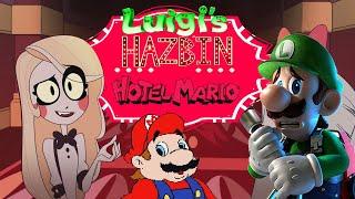Youtube Poop Luigis hazbin hotel mario.