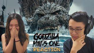 Godzilla Minus One 2023  MOVIE REACTION  First Time Watching