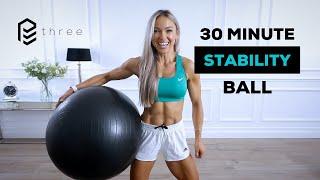 30 Minute Stability Ball Workout - Hamstrings & Abs  Pure Endure Day 3