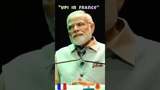 #India  - #France  agree to use #UPI  PM #Modi in Paris #shorts #viral