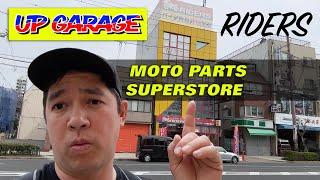 The Biggest USED Motorcycle PARTS Store in Japan  Up Garage Riders Osaka