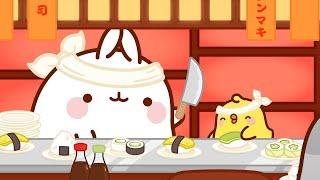 Molang Opens a Sushis Restaurant ‍