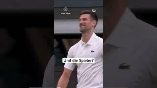 Novak Djokovic hätte wohl auch gerne einen Elfmeter getreten