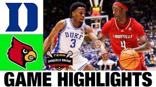 #10 Duke vs Louisville Highlights  NCAA Mens Basketball  2024 College Basketball