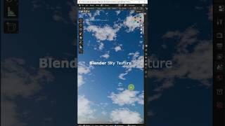 Blender sky texture #blender #b3d #cgian