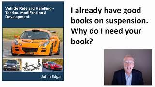 I already have good books on suspension.  Why do I need your book?