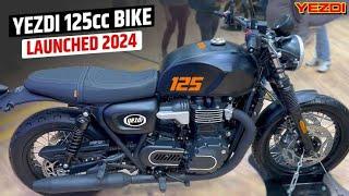 Yezdi 125 Bike Launched In India 2024 model price under 1.20 Lakh & MileageYezdi Roadster bike