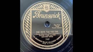 Oliver Cobb and His Rhythm Kings - The Duck Yas Yas Yas - Brunswick 7107 Chicago August 15 1929