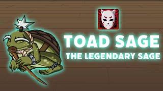 Toad Sage Pet - The Legendary Sage Skill Set Information Shinobi Warfare