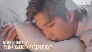 sleep with your boyfriend namjoon  rain breathing and white noise asmr