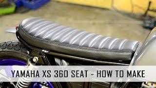 Výroba sedla BratStyle - How to make the seat BratStyle - Cafe Racer Yamaha XS360  400