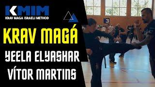 KRAV MAGA Yeela Elyashar y Vítor Martins - Técnica de combate  - Combat Technique‍️