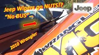 Wrangler Wipers & Cluster go NUTS Jeep No BUS...CAN we fix it?