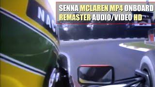 HD F1 1990 Ayrton Senna McLaren MP4-5B Onboard Monza REMASTER AUDIOVIDEO