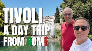 Tivoli a day trip from Rome - A virtual tour of the beautiful town of Tivoli near Rome