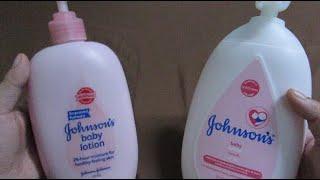 BEWARE OF FAKE JOHNSONS BABY LOTION