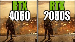 RTX 4060 vs RTX 2080 SUPER Benchmarks