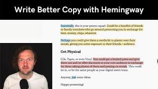 How to use Hemingway Editor to Write Better Copy