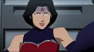 every frame of wonderwomans armpits in death of superman