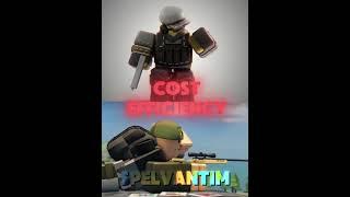 Scout VS Sniper edit #tds  #towerdefensegames #trending #viral #towerdefense #shorts #capcut #roblox