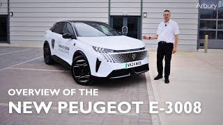 New PEUGEOT E-3008 Review and Test Drive  Arbury PEUGEOT in Bromsgrove