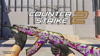 AK-47 Headshot CS2 Skin  4K60FPS Showcase & Review